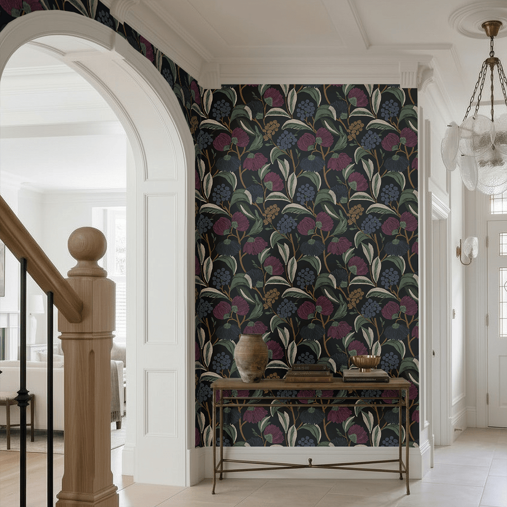Moody Margo Wallpaper - Painted Paper