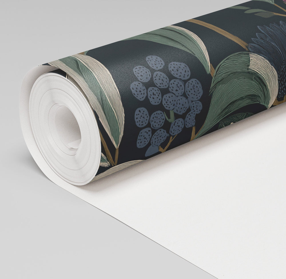 Moody Margo Wallpaper - Painted Paper