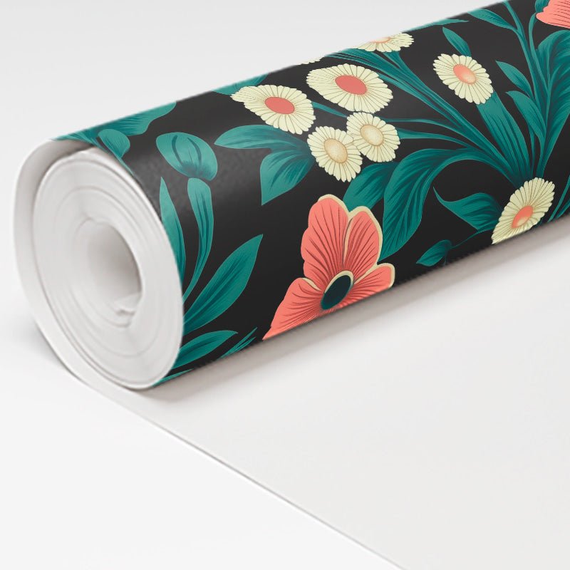 Moonbloom Wallpaper - Painted Paper