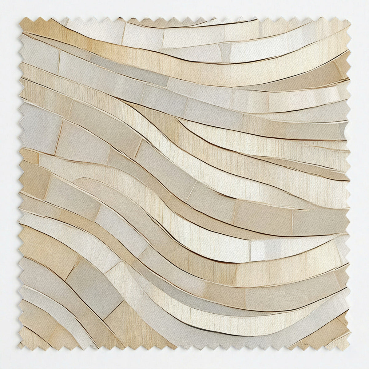 Mosaic Harmony - Fabric - Painted Paper
