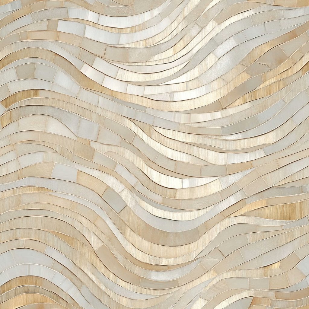 Mosaic Harmony - Painted Paper