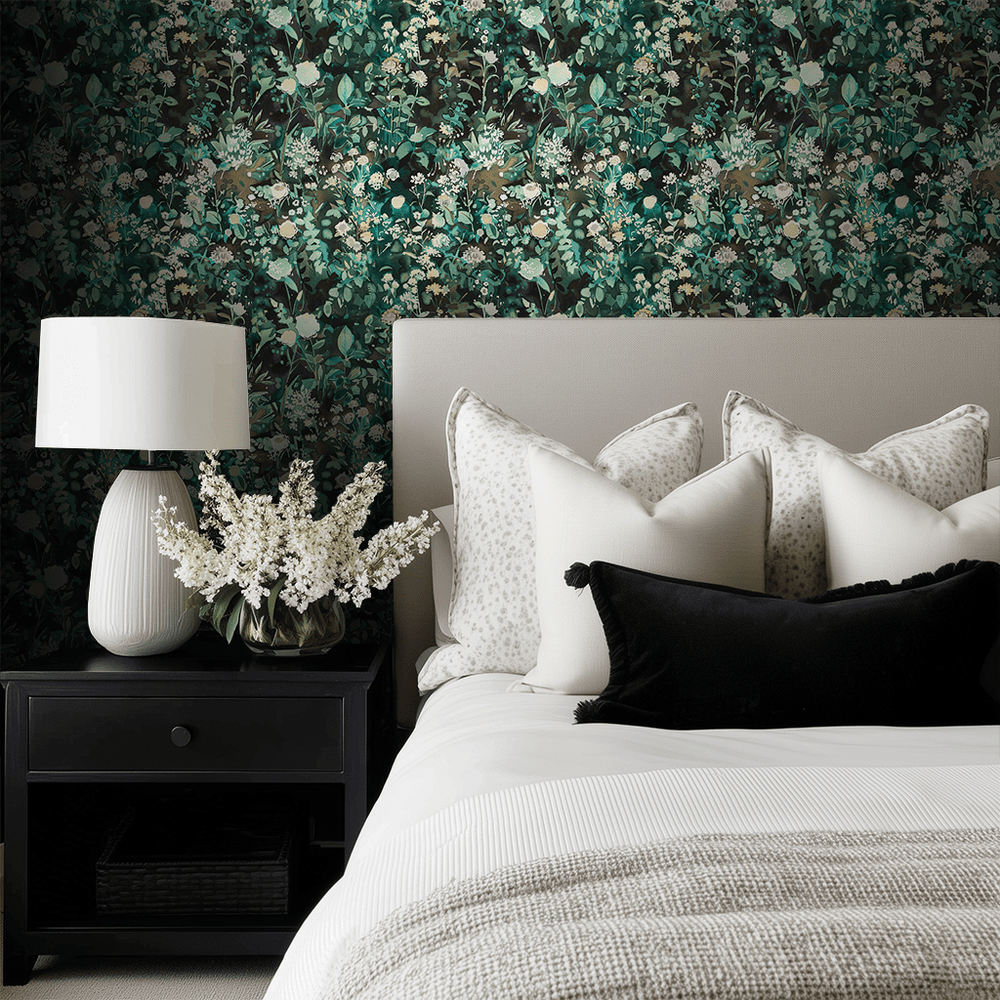 Murphy Blake Floral Wallpaper - Painted Paper