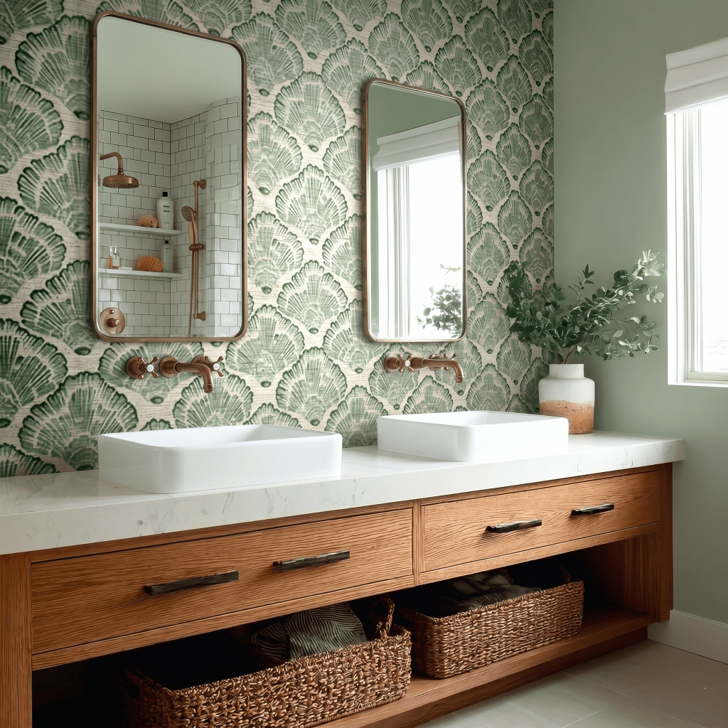 Nathaline Faux Grasscloth Wallpaper - Painted Paper