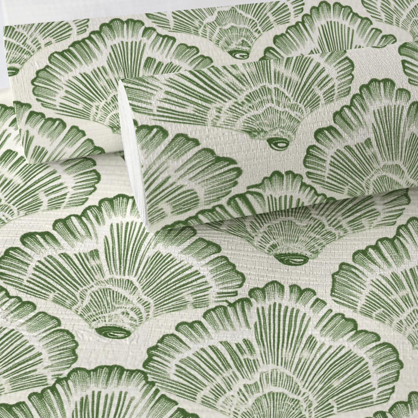 Nathaline Faux Grasscloth Wallpaper - Painted Paper