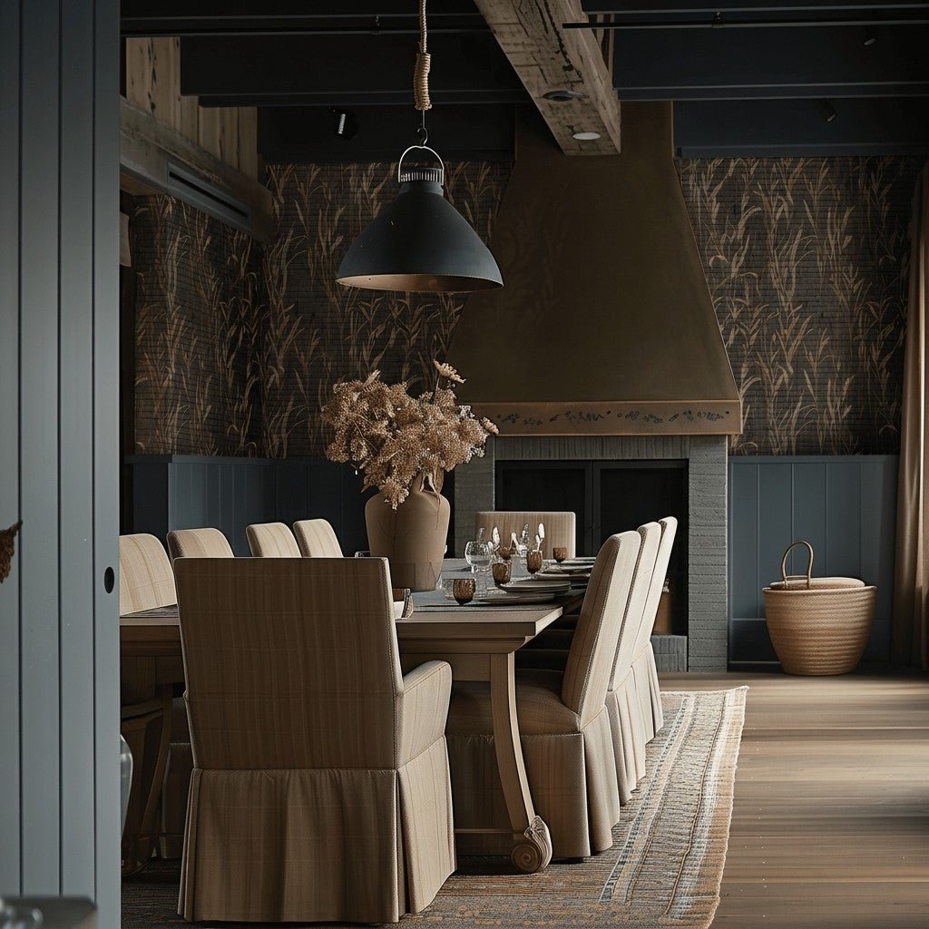 Natural State Faux Grasscloth Wallpaper - Painted Paper