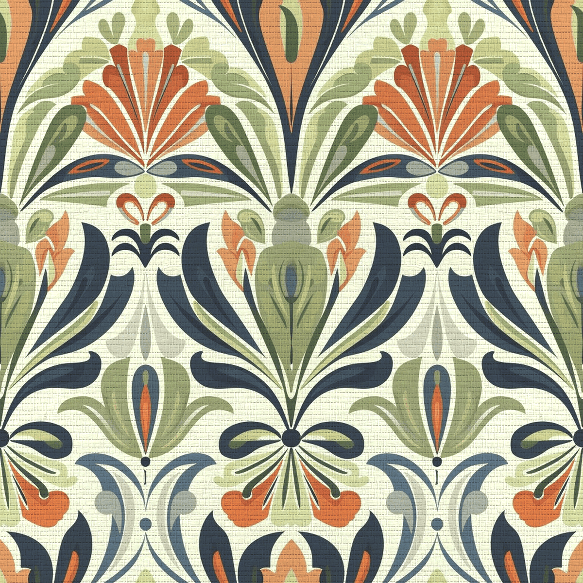 Nellie Faux Grasscloth Wallpaper - Painted Paper