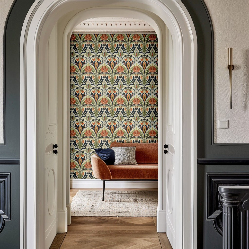 Nellie Wallpaper - Painted Paper