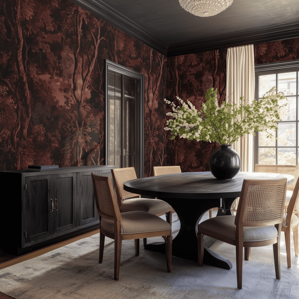 Nerissa Wallpaper - Painted Paper