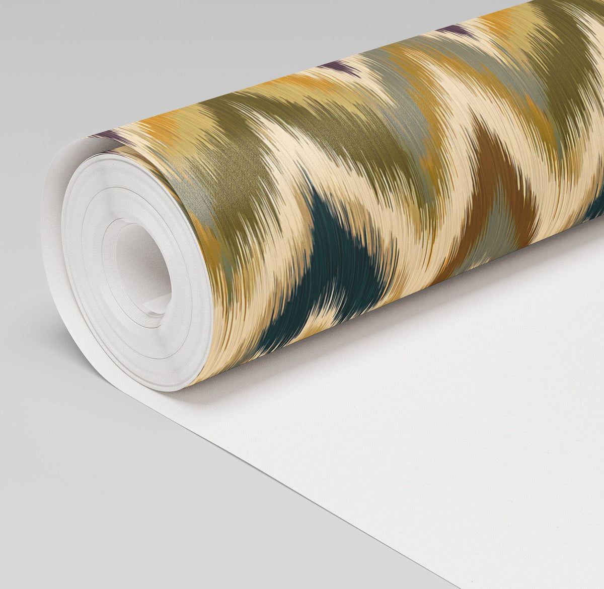 Nicole - Chevron Ikat Wallpaper - Painted Paper