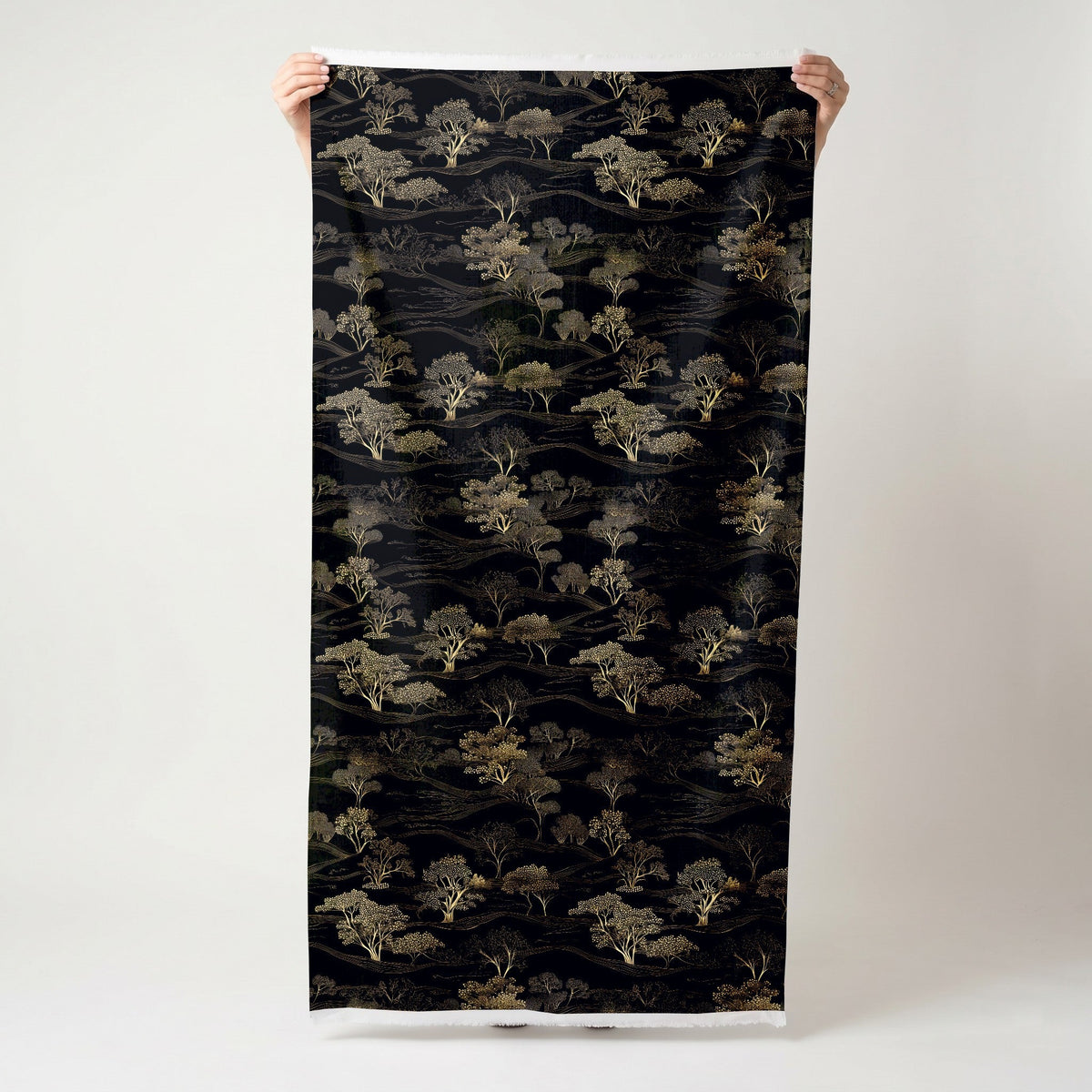 Nightfall - Fabric - Painted Paper