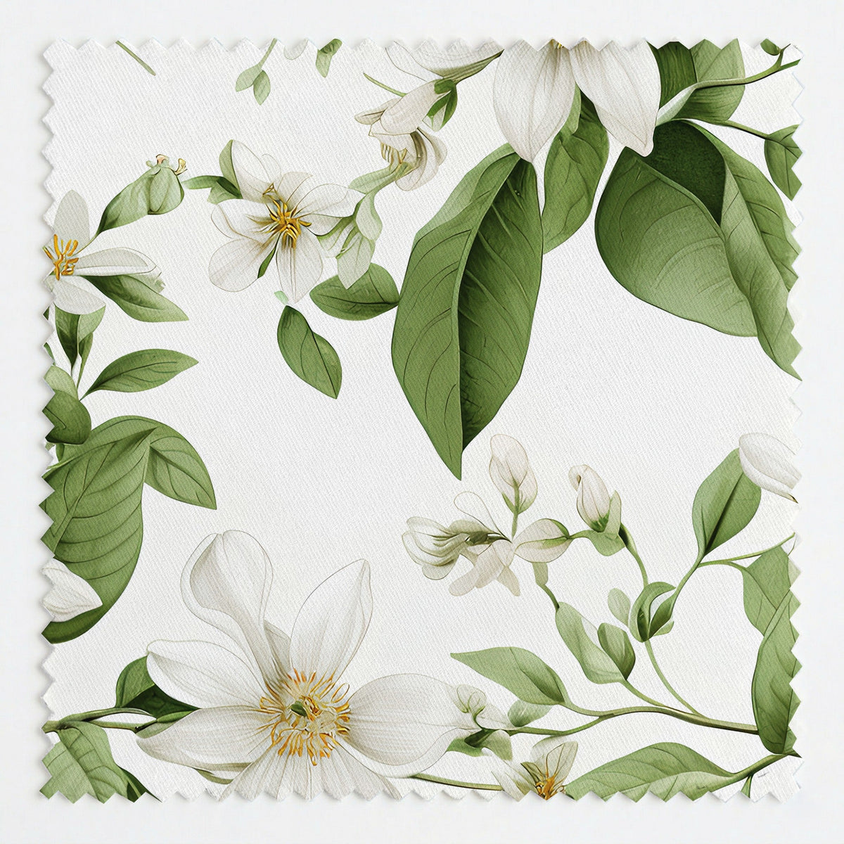 Nora Floral - Fabric - Painted Paper