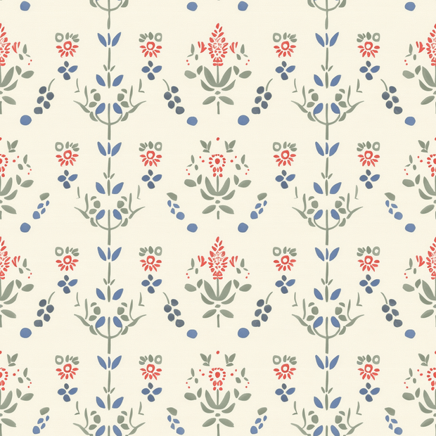 Nordic Spring Wallpaper – Painted Paper