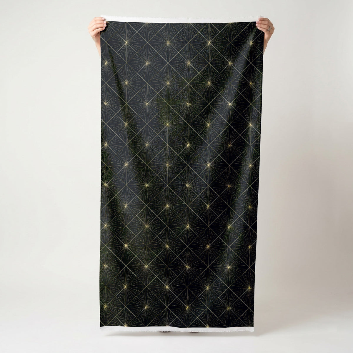 Nova Lattice - Fabric - Painted Paper