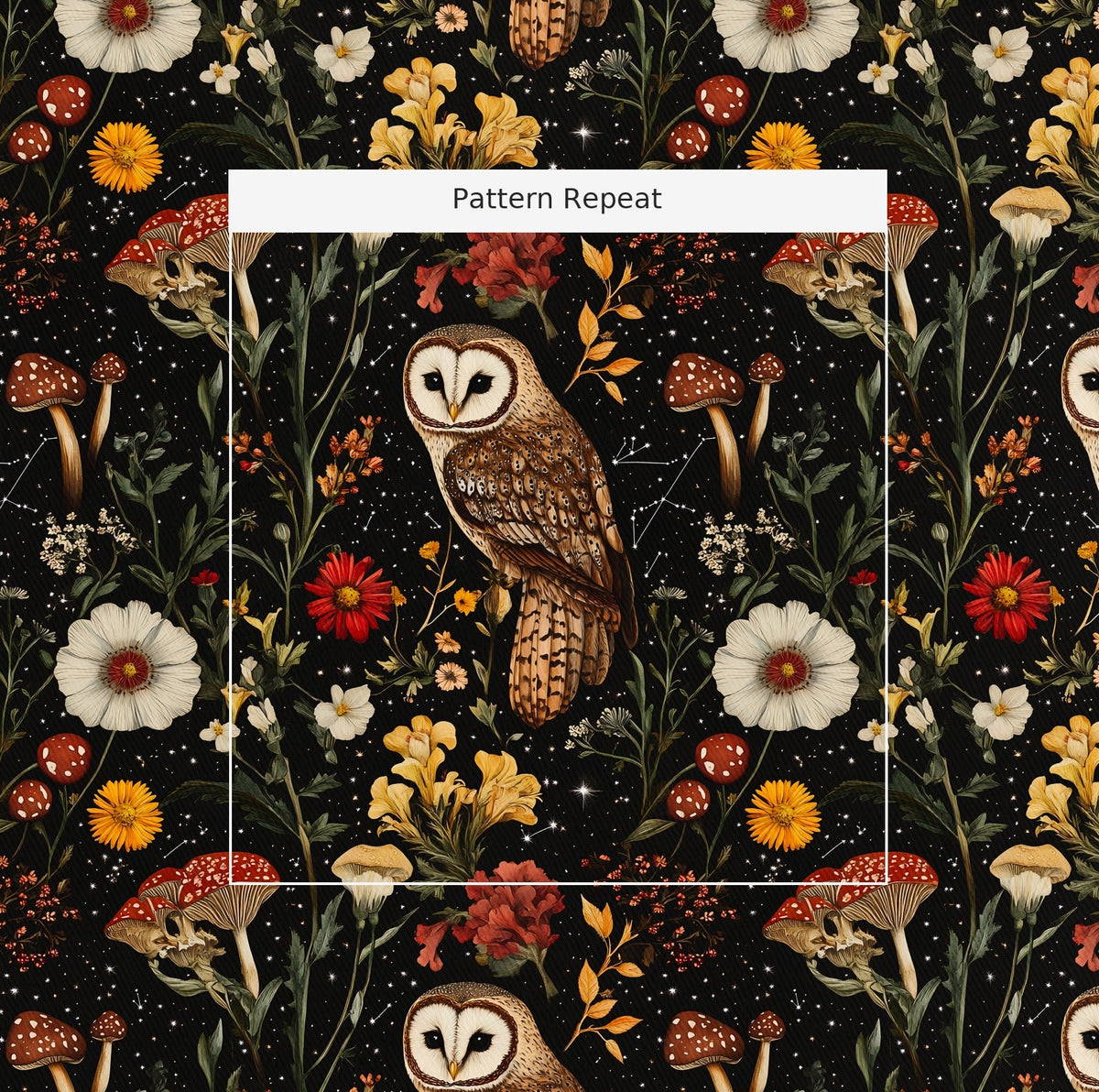 Oberon - Fabric - Painted Paper