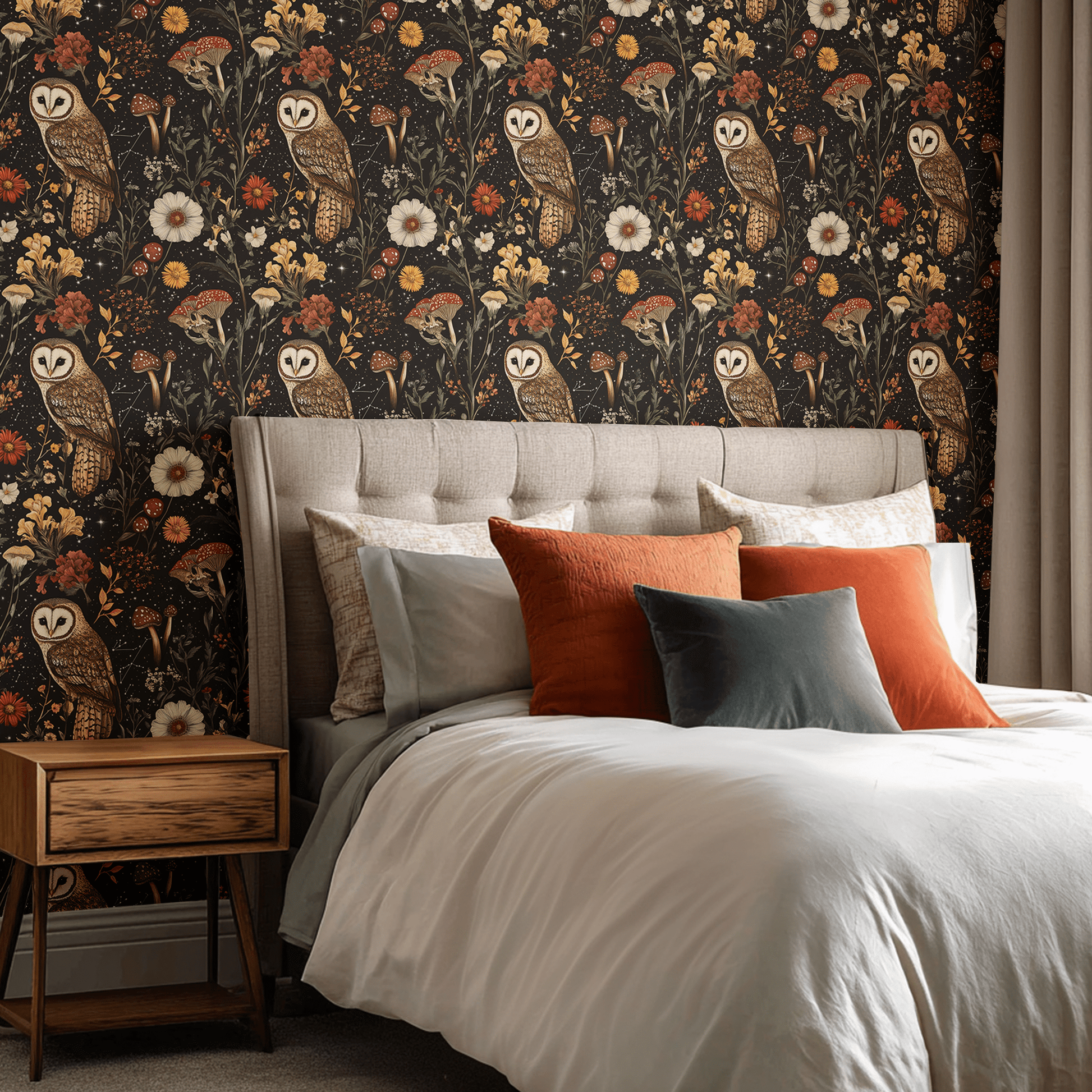 Oberon Wallpaper - Painted Paper