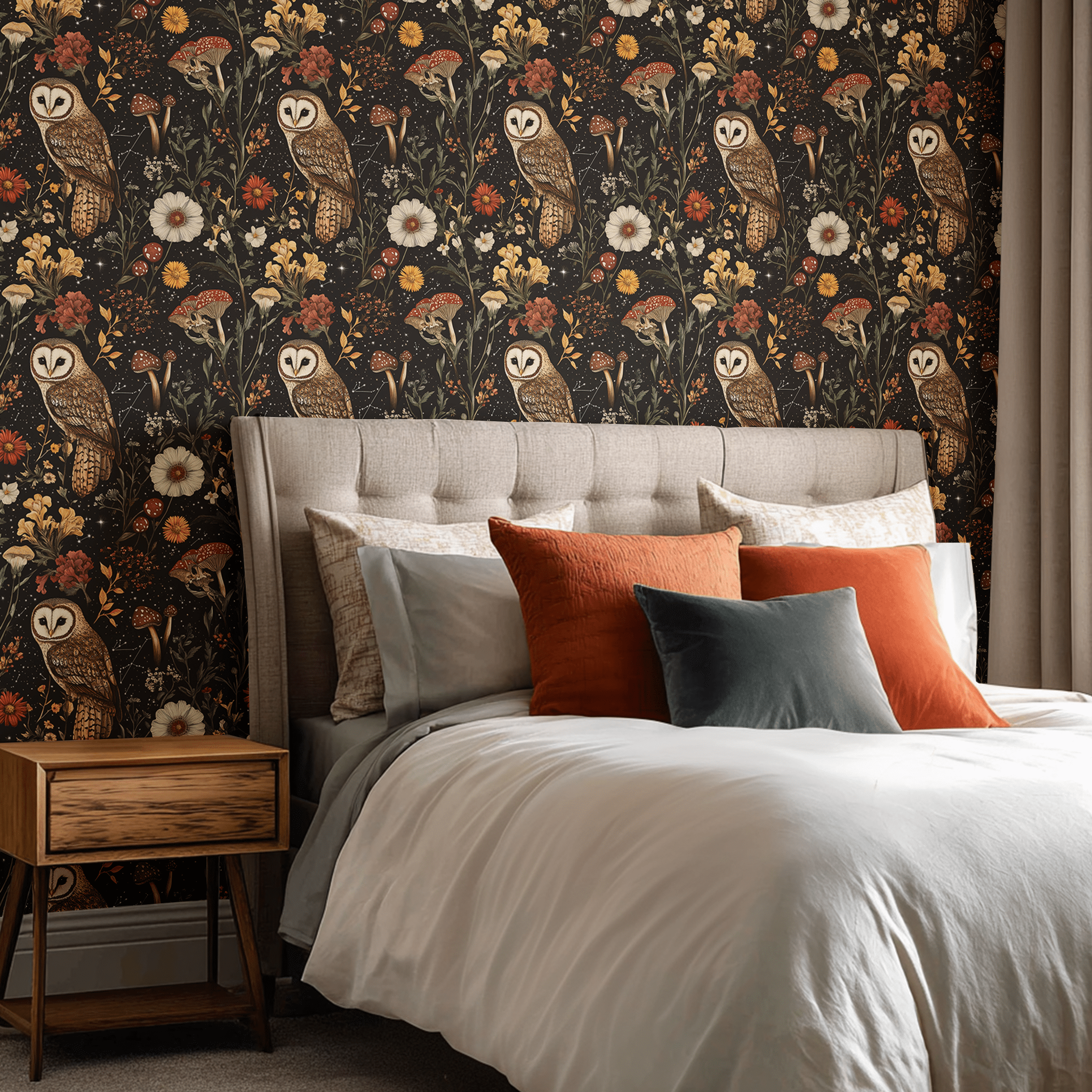 Oberon Wallpaper - Painted Paper