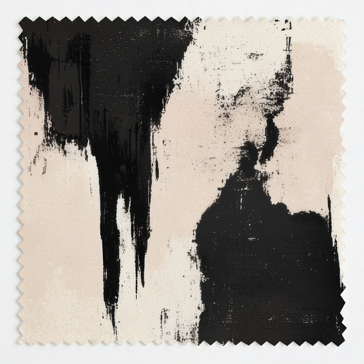 Obsidian Fade - Fabric - Painted Paper