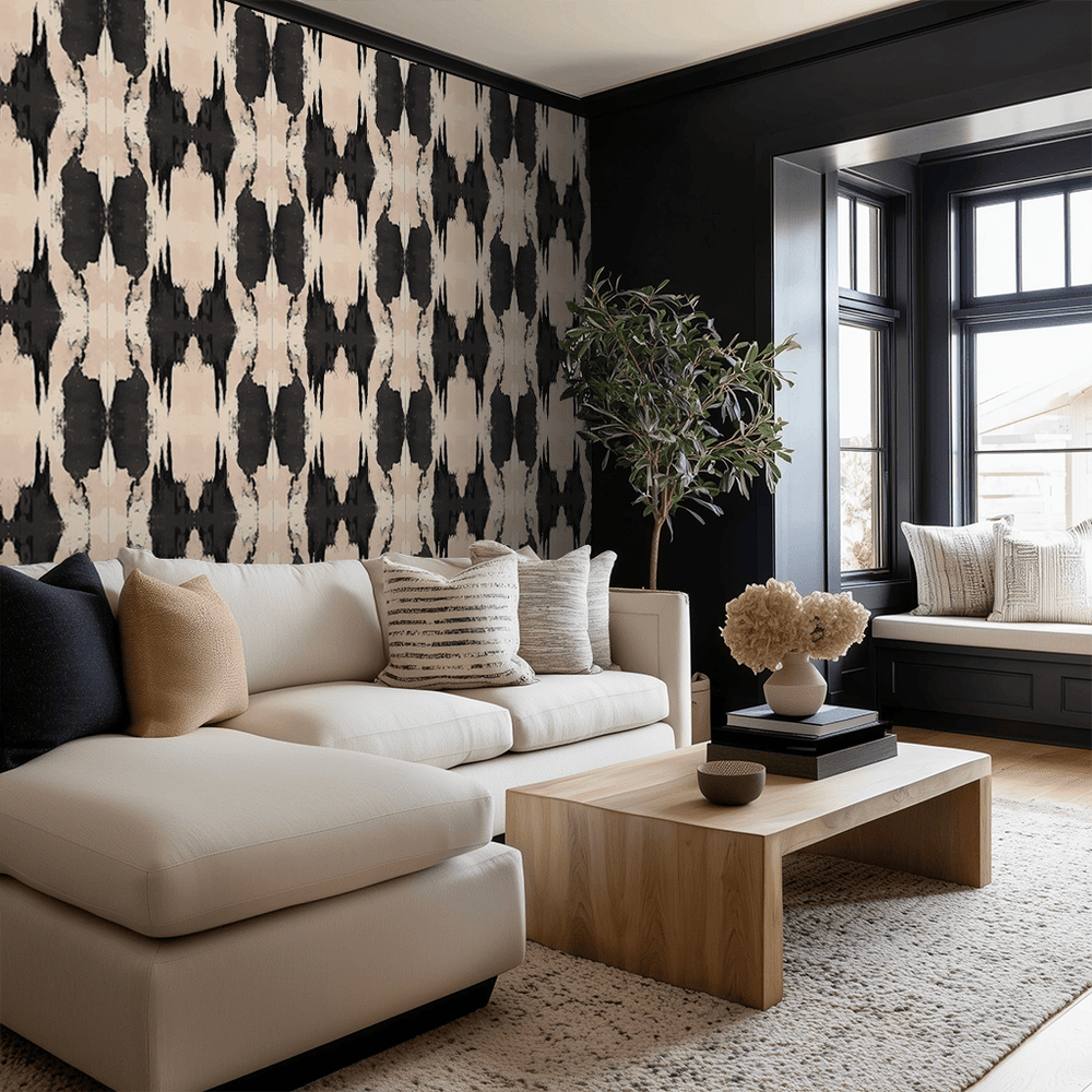 Obsidian Fade Wallpaper - Painted Paper