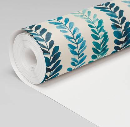Ocean Vine Wallpaper - Painted Paper