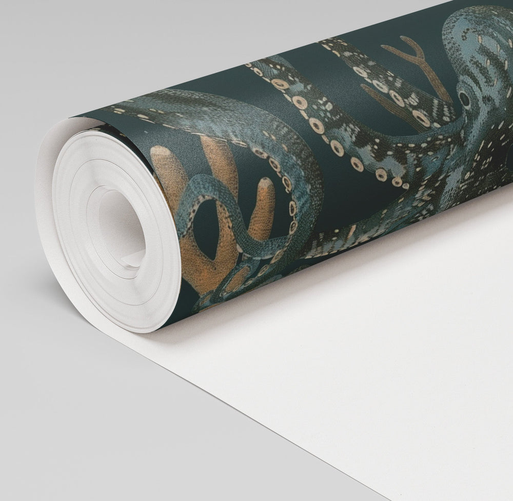 Octopus Garden Wallpaper - Painted Paper