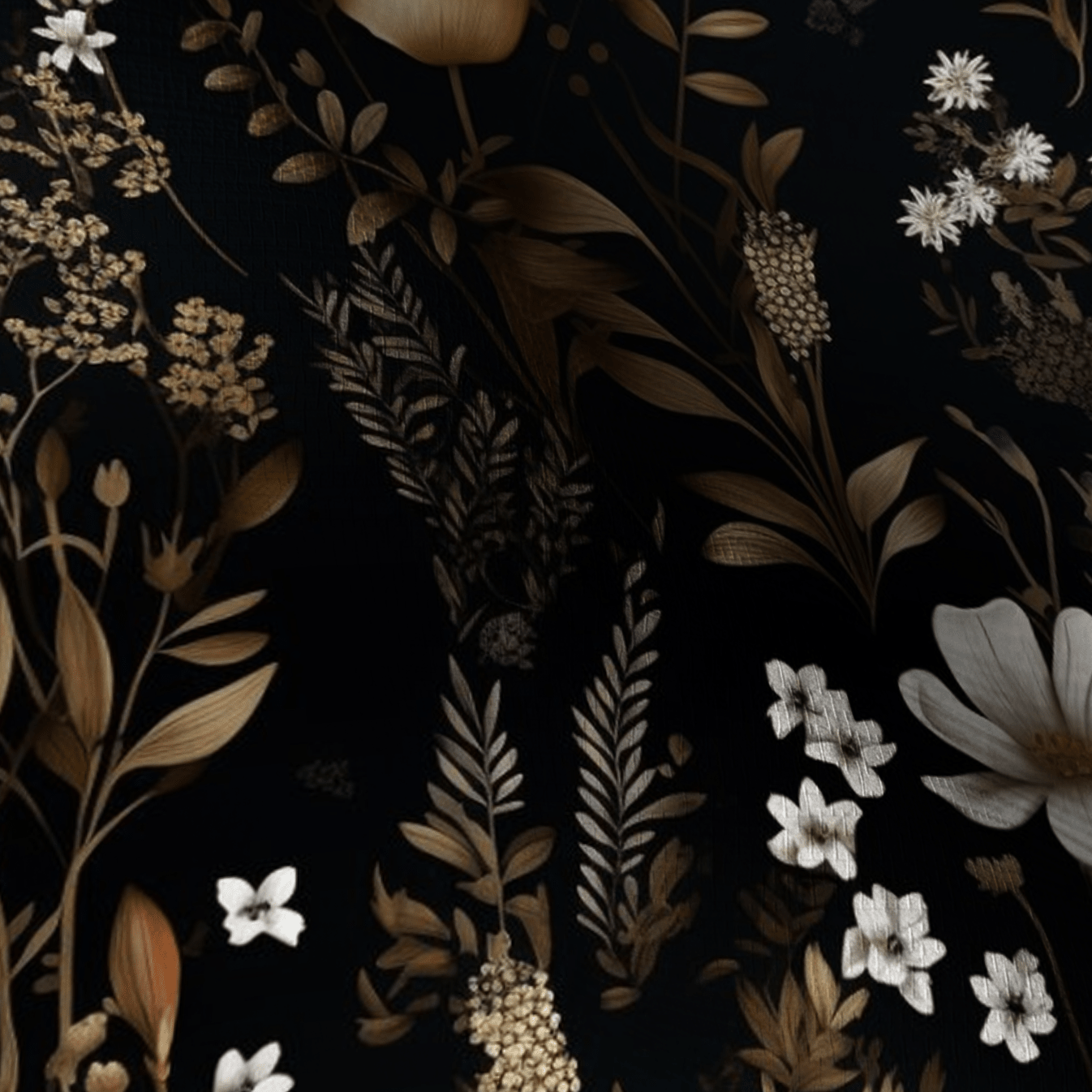Odette Arboretum Faux Grasscloth Wallpaper - Painted Paper