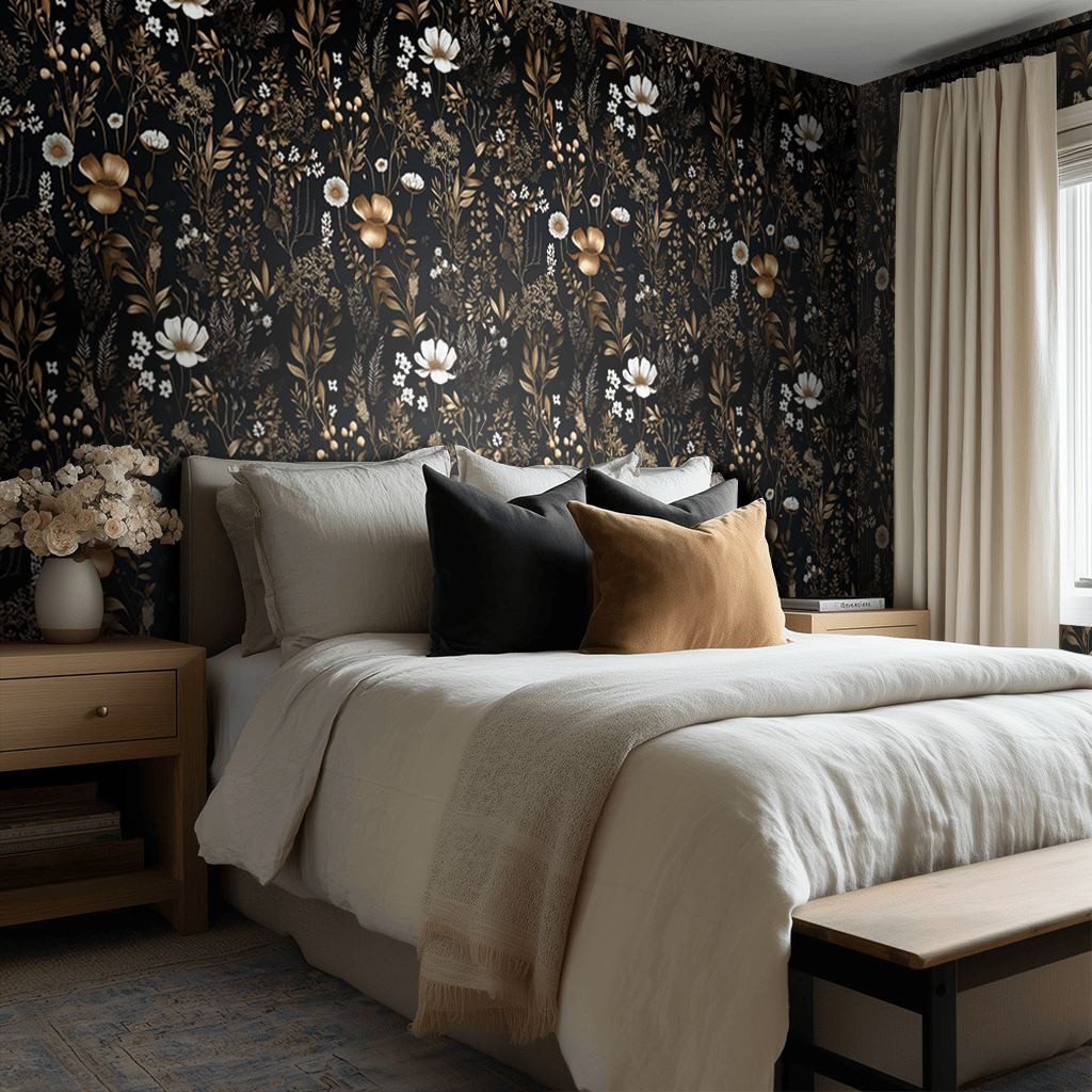 Odette Arboretum Wallpaper - Painted Paper