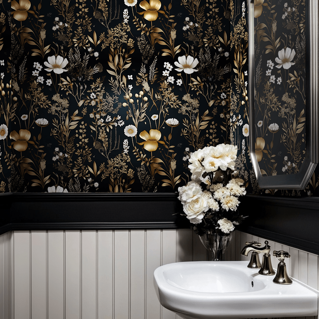 Odette Arboretum Wallpaper - Painted Paper