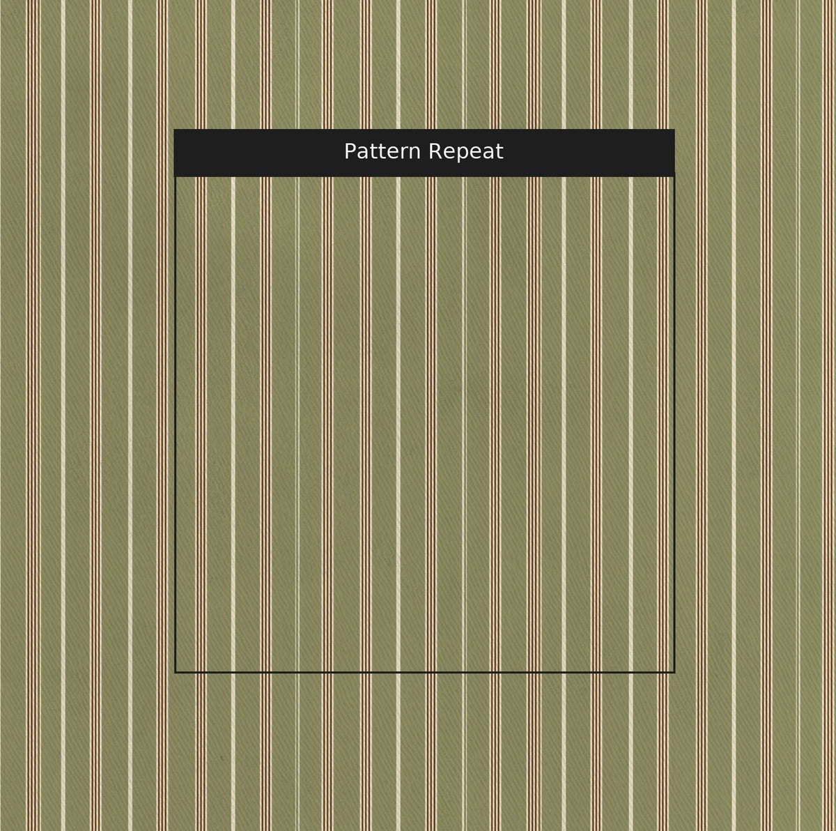 Old Mill Stripe - Fabric - Painted Paper