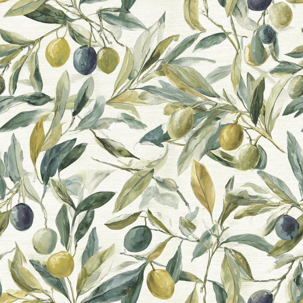 Un Rustle Olive Rustle Wallpaper – Painted Paper