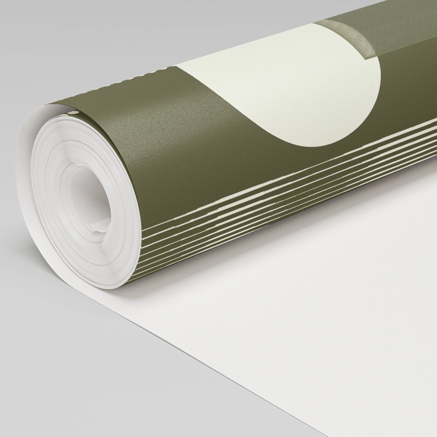 Olive Wallpaper - Painted Paper