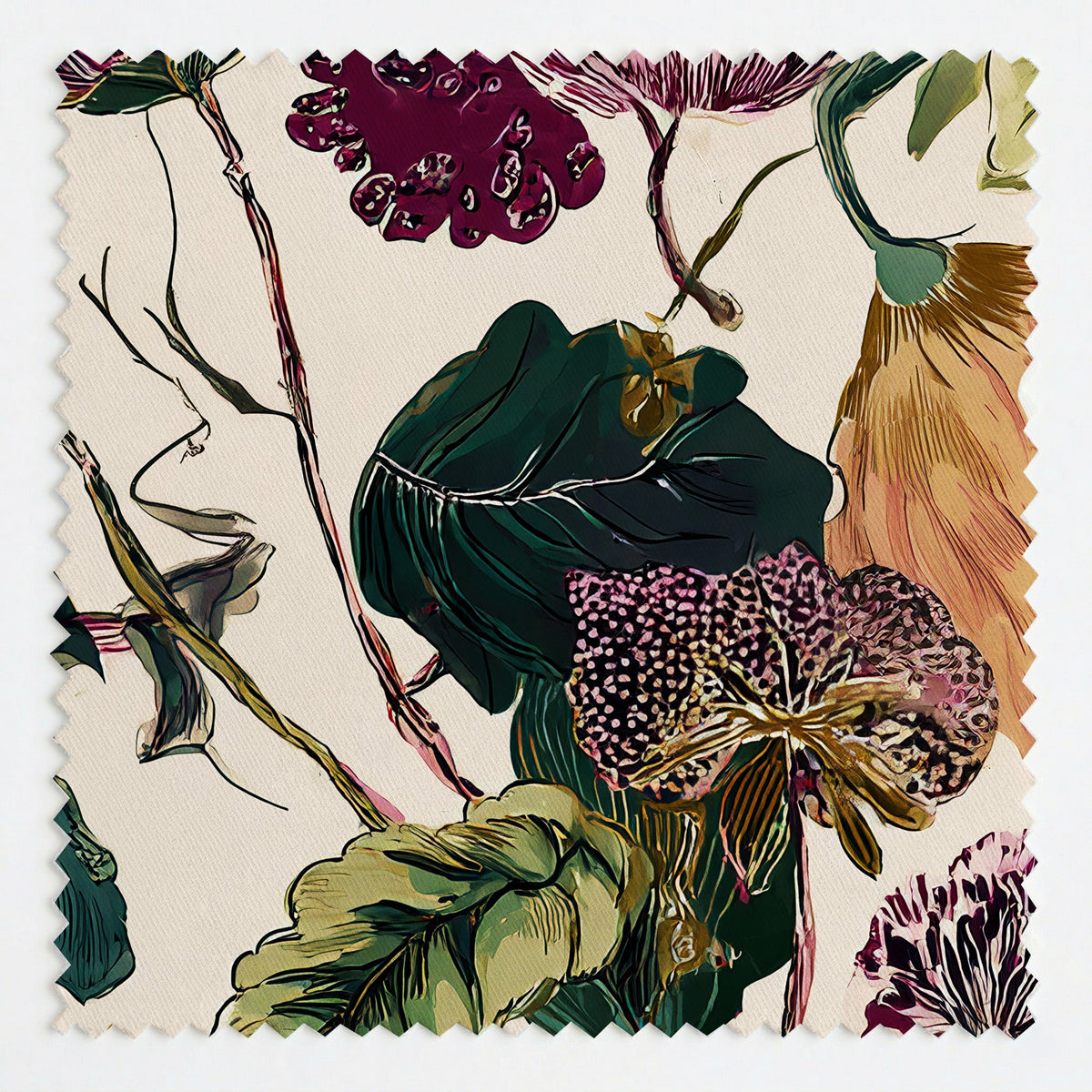 Olivia Grace - Fabric - Painted Paper