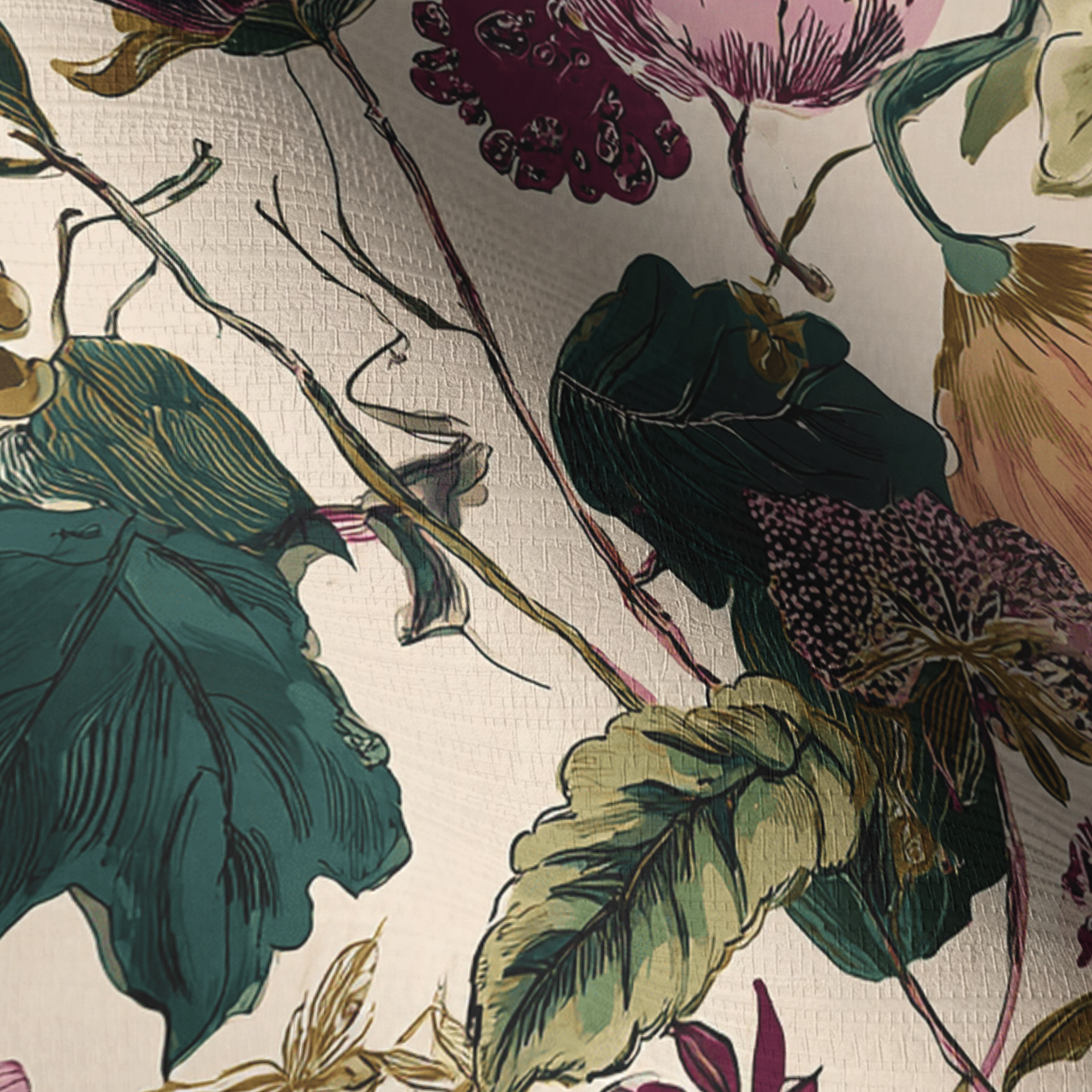 Olivia Grace Faux Grasscloth Wallpaper