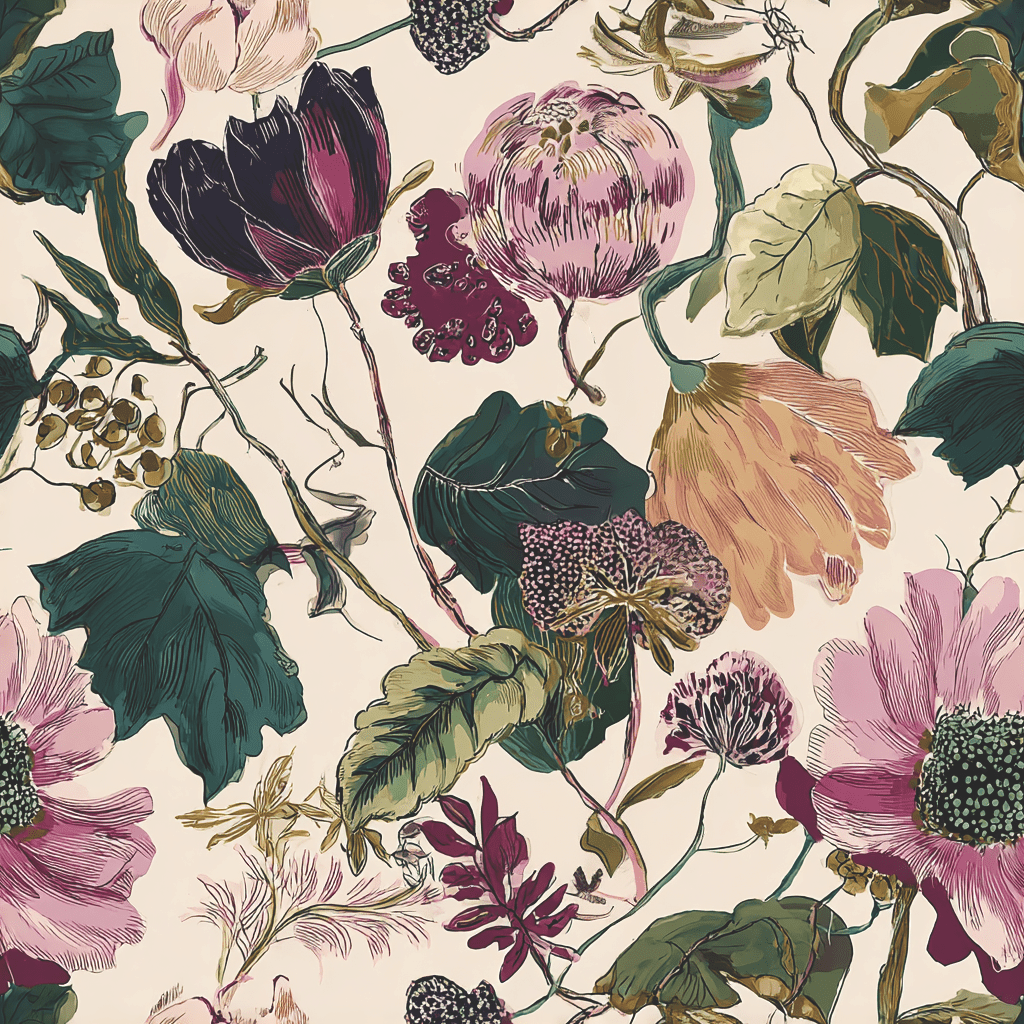 Olivia Grace Wallpaper - Painted Paper