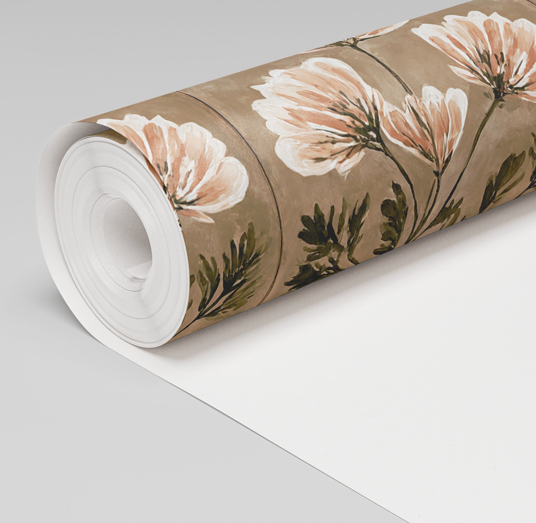 Olivine Wallpaper - Painted Paper