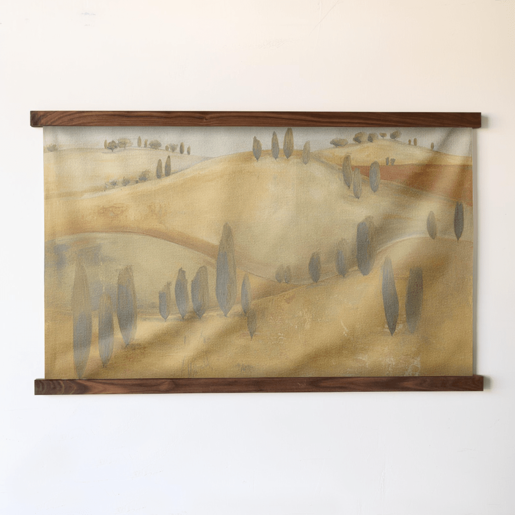 On the Horizon - Tapestry - Painted Paper
