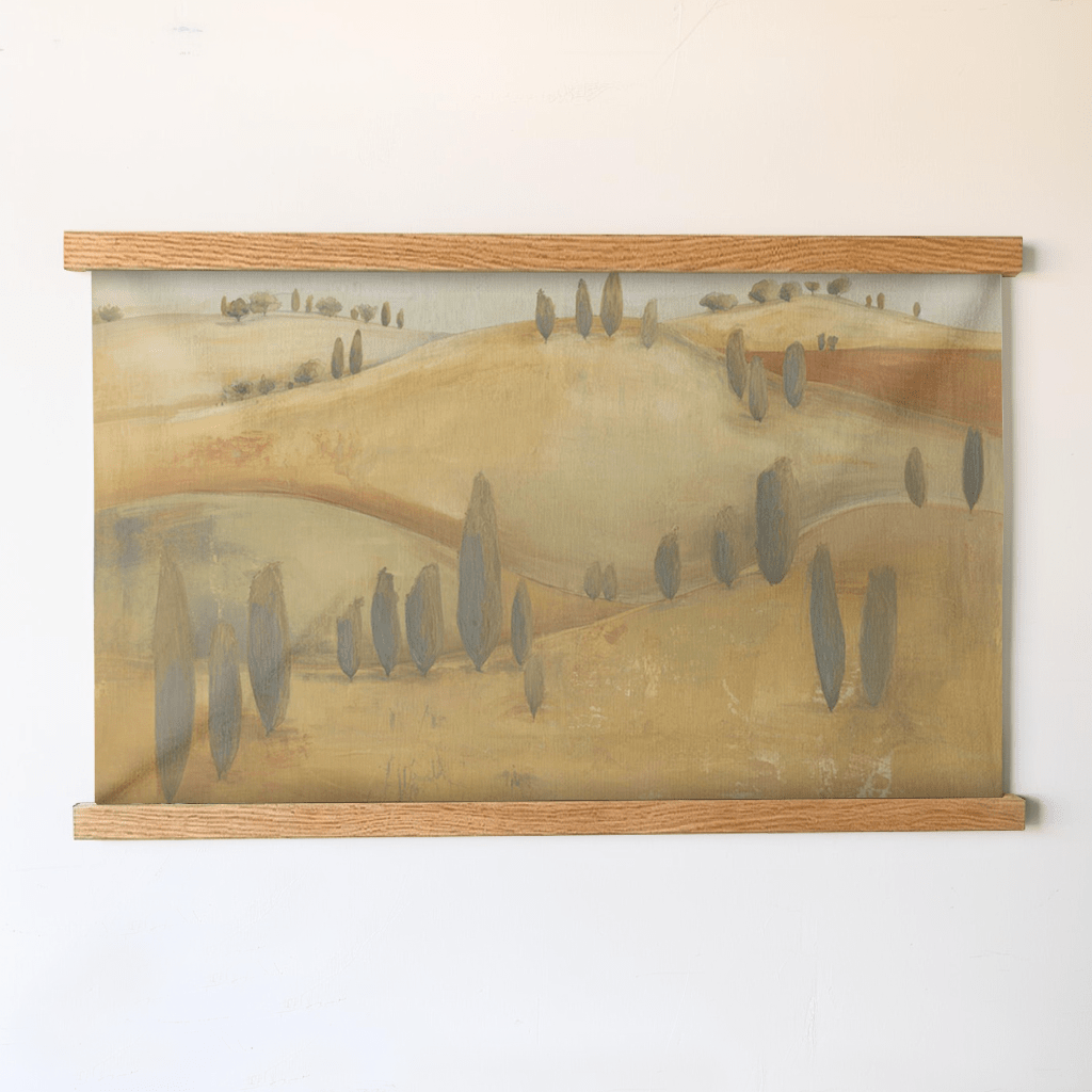 On the Horizon - Tapestry - Painted Paper