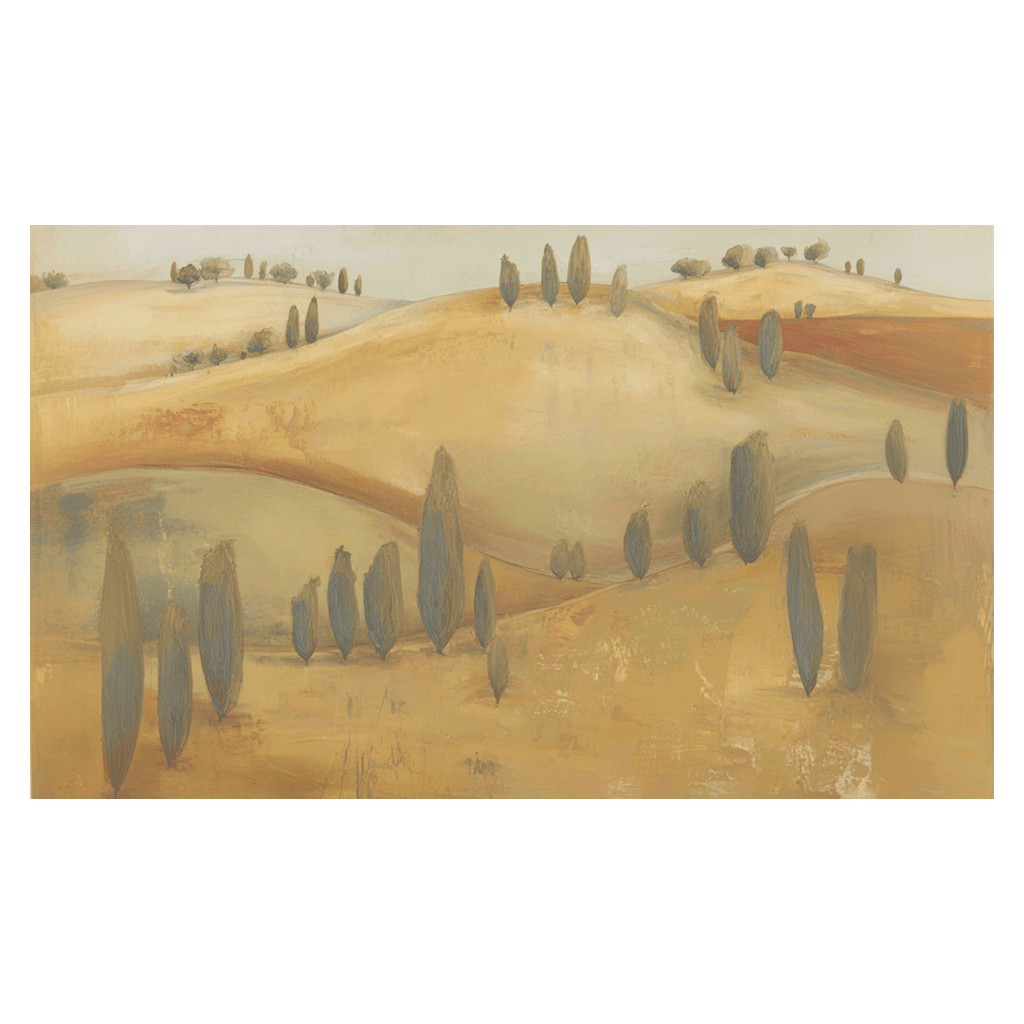 On the Horizon - Tapestry - Painted Paper