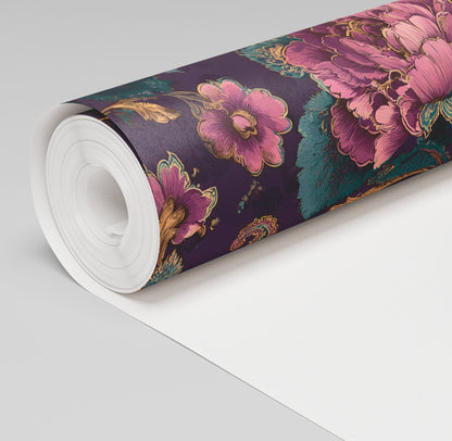 Opal Bloom Wallpaper - Painted Paper