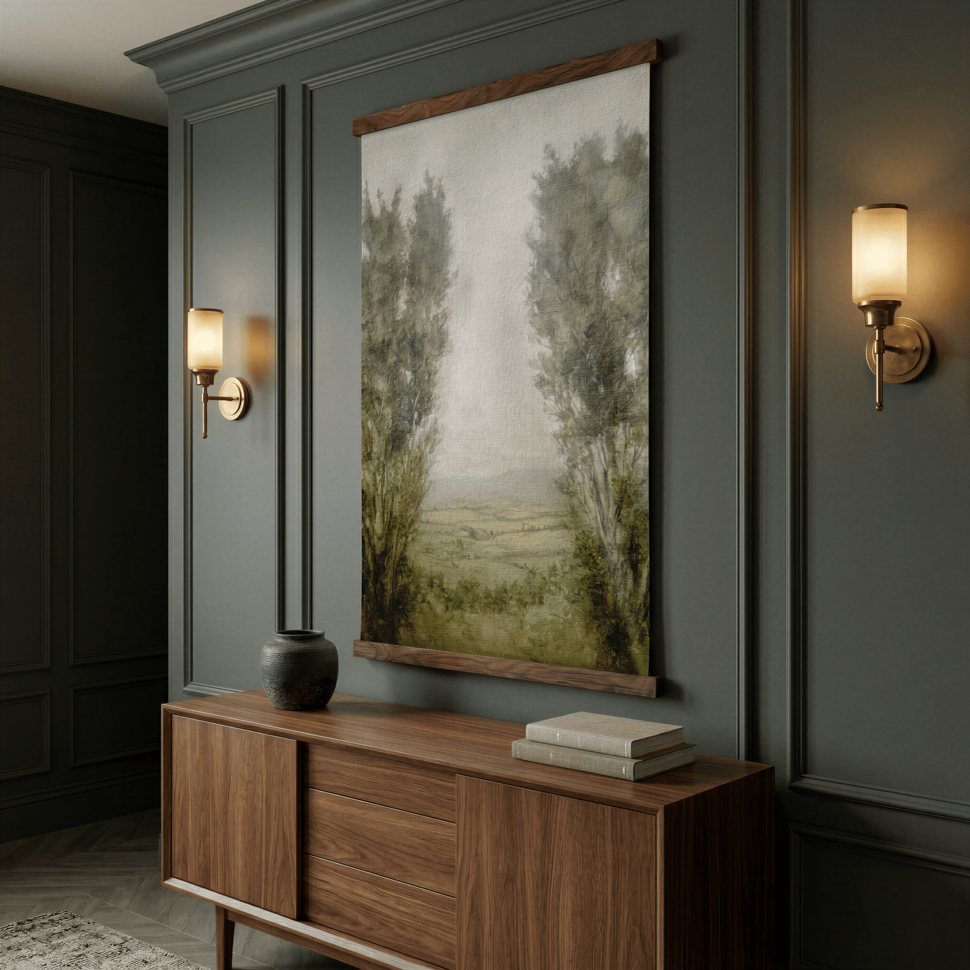 Open Passage - Tapestry - Painted Paper