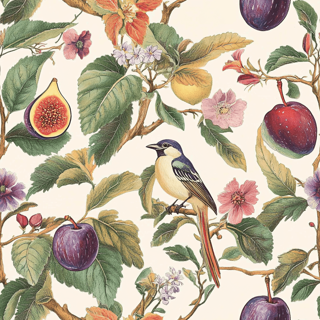 Orangerie Wallpaper - Painted Paper