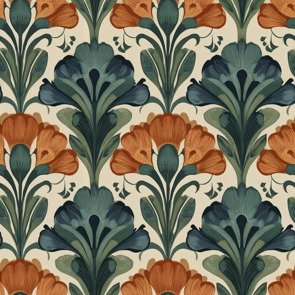 Orchard Baroque Wallpaper - Painted Paper