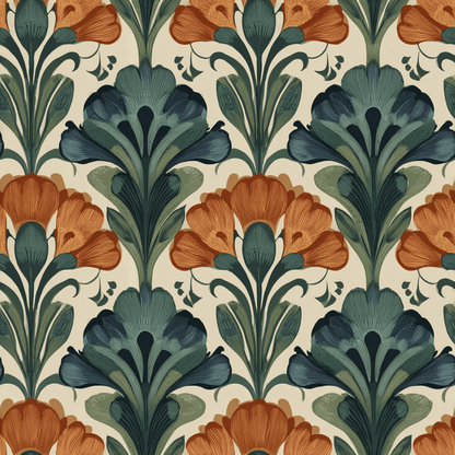 Orchard Baroque Wallpaper - Painted Paper