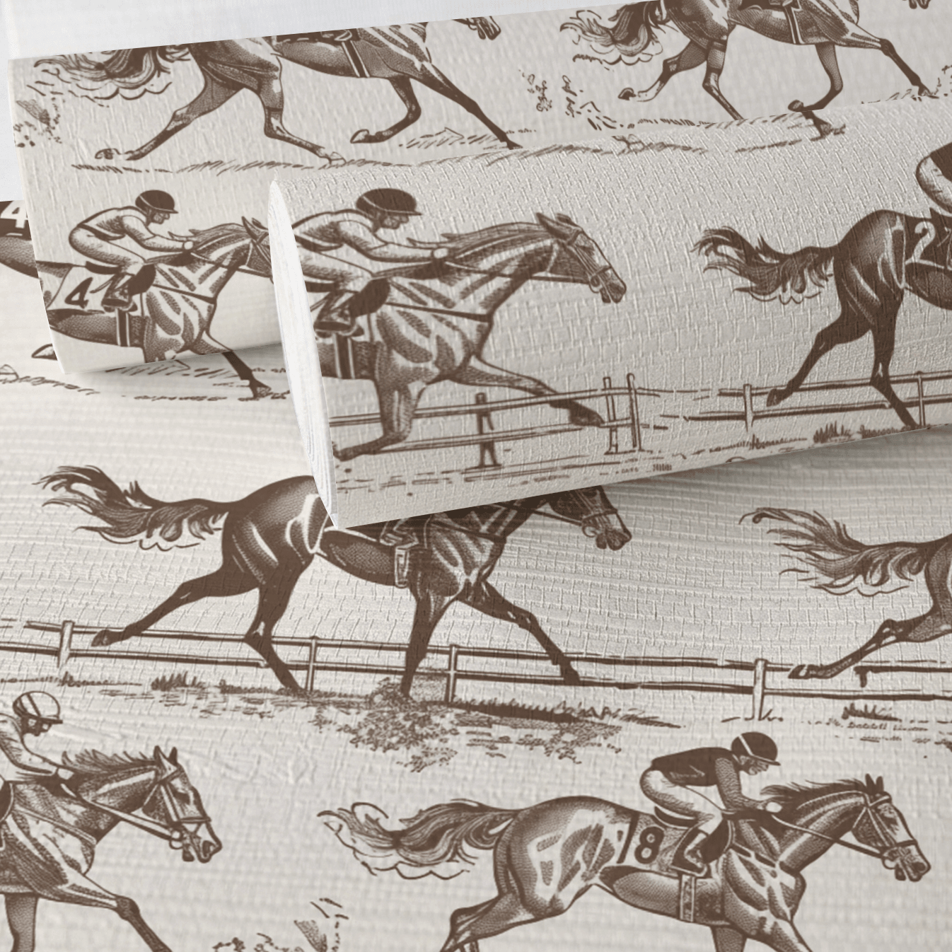 Out For The Crown Faux Grasscloth Wallpaper - Painted Paper
