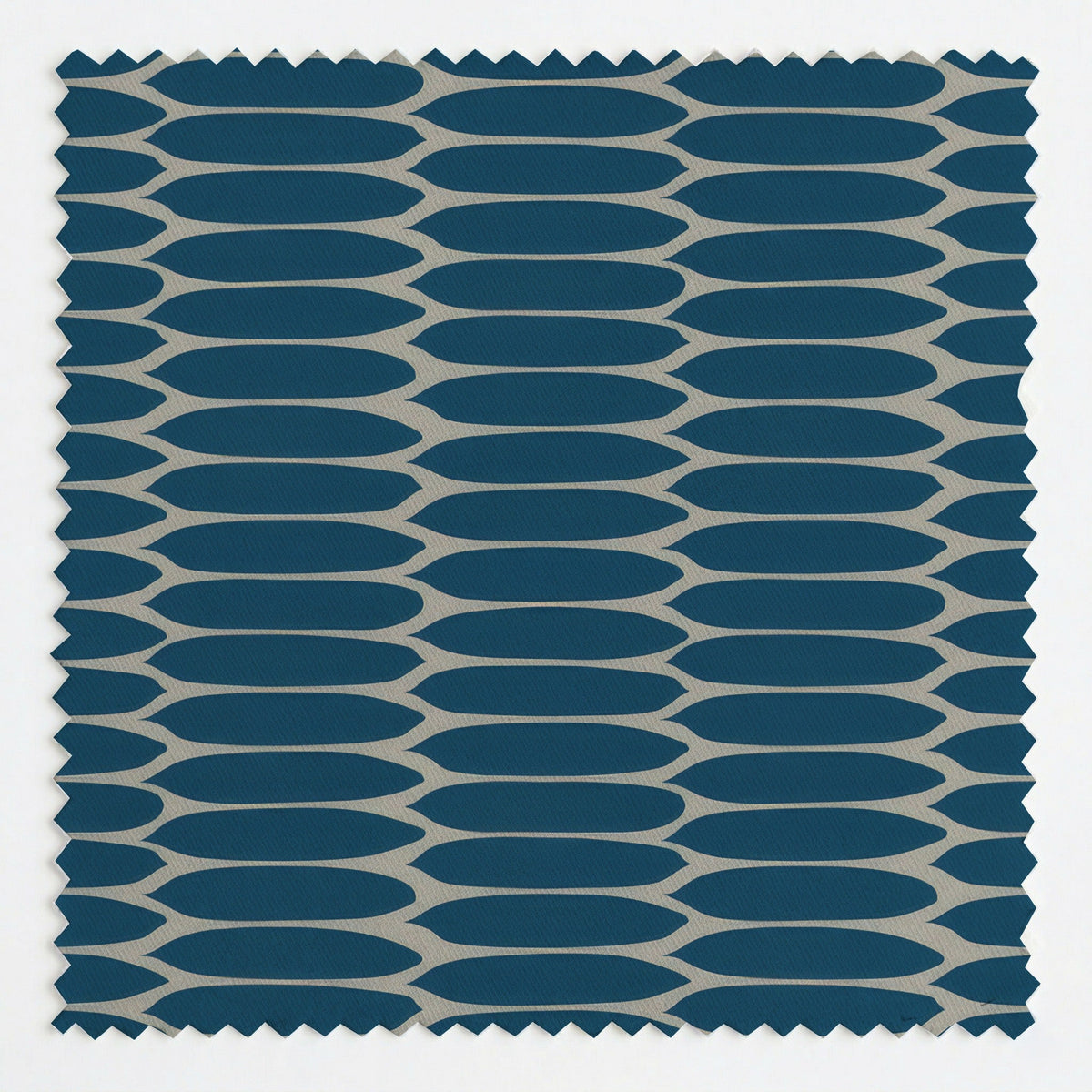 Oval Office - Blue - Fabric - Painted Paper