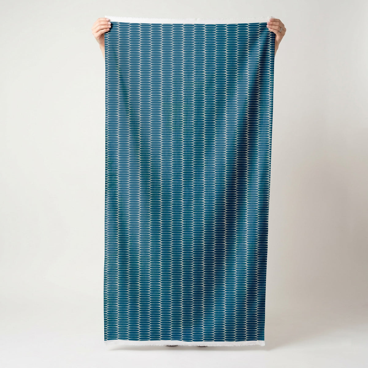 Oval Office - Blue - Fabric - Painted Paper