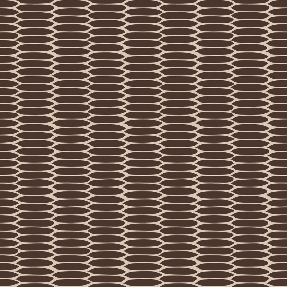 Oval Office - Chocolate Wallpaper - Painted Paper