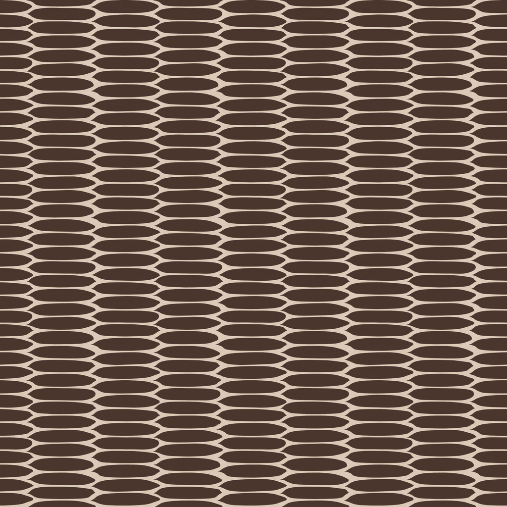 Oval Office - Chocolate Wallpaper - Painted Paper
