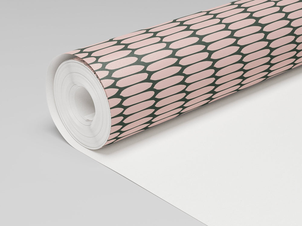 Oval Office - Pink Wallpaper - Painted Paper