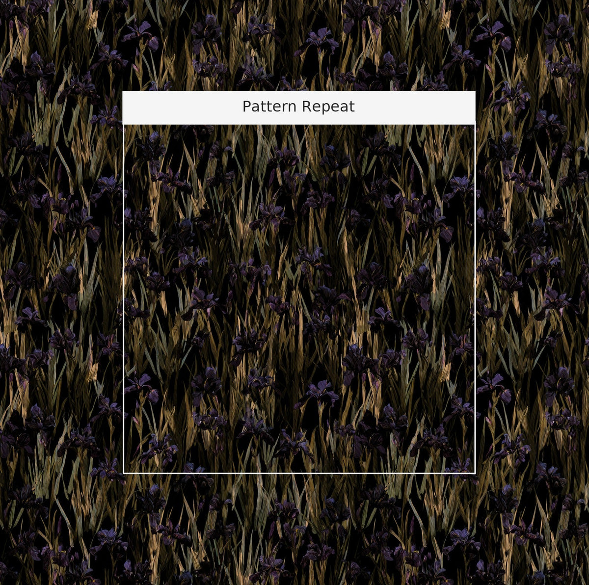 Ozark Nocturne - Fabric - Painted Paper