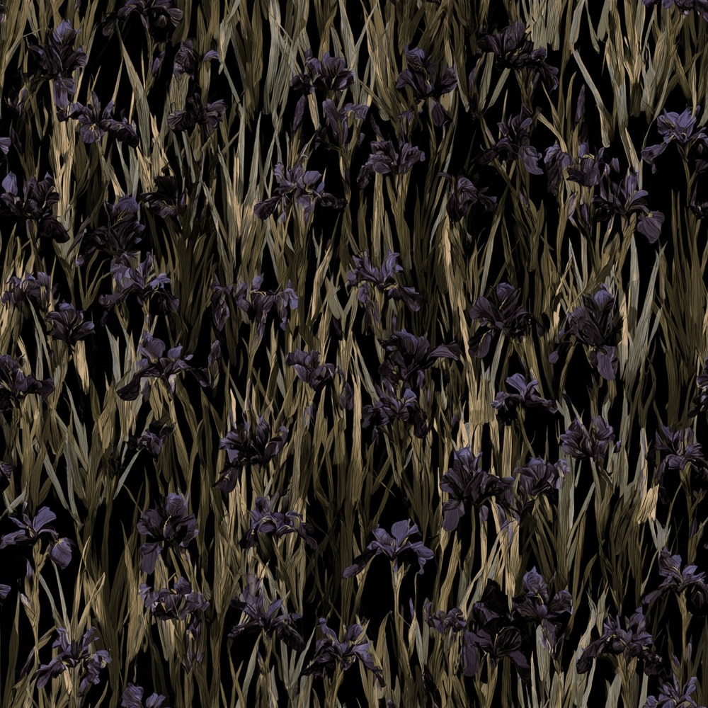 Ozark Nocturne Wallpaper - Painted Paper